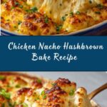Creamy Chicken Nacho Hashbrown Bake Recipe