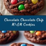 Chocolate Chocolate Chip M&M Cookies Recipe