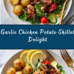 Garlic Chicken Potato Skillet Recipe