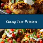 Cheesy Taco Potatoes Recipe