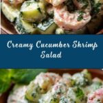 Creamy Cucumber Shrimp Salad Recipe