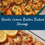 Baked Shrimp with Garlic Lemon Butter Sauce Recipe