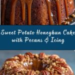 with Pecans & Grated Sweet Potato Icing Recipe