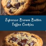 Espresso Brown Butter Toffee Cookies Recipe
