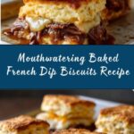 Baked French Dip Biscuits Recipe