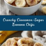 Cinnamon-Sugar Air Fryer Banana Chips Recipe