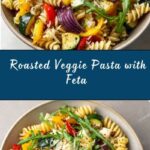 Roasted Veggie Pasta with Feta Recipe