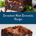 Mint Brownies Recipe