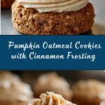 Pumpkin Oatmeal Cookies with Cinnamon Cream Cheese Frosting Recipe