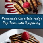 Chocolate Fudge Pop Tarts with Raspberry Glaze Recipe