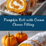 Classic Pumpkin Roll with Cream Cheese Filling Recipe