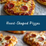 Heart-Shaped Pizzas Recipe