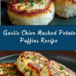Garlic Chive Mashed Potato Puffins Recipe