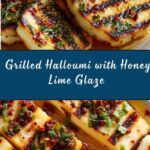 Grilled Halloumi with Honey Lime Chili Glaze Recipe