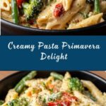 Creamy Pasta Primavera Recipe