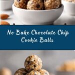 No Bake Chocolate Chip Cookie Balls Recipe
