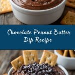 Chocolate Peanut Butter Dip Recipe
