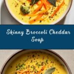 Skinny Broccoli Cheddar Soup Recipe