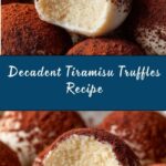 Tiramisu Truffles Recipe