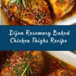 Honey Dijon Rosemary Baked Chicken Recipe