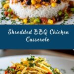 Shredded BBQ Chicken Casserole Recipe