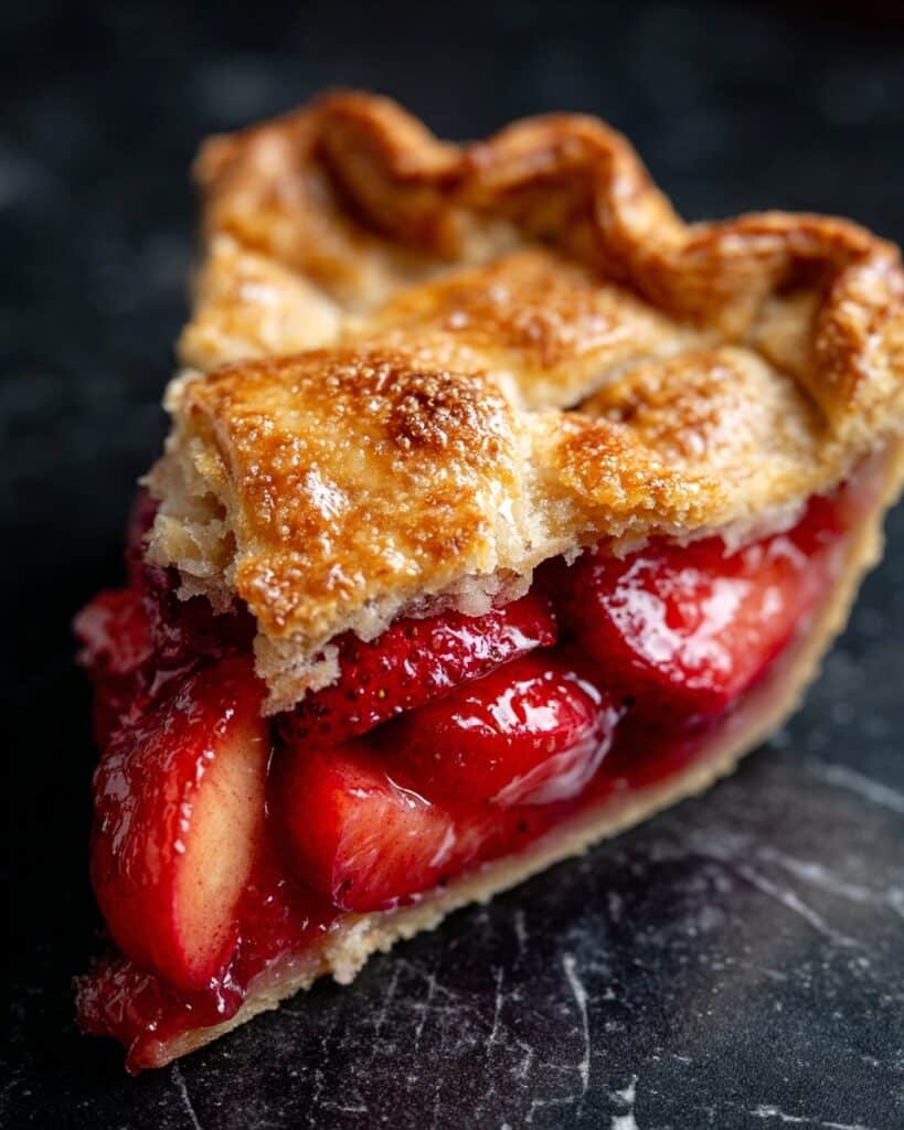 Strawberry Rhubarb Pie Recipe