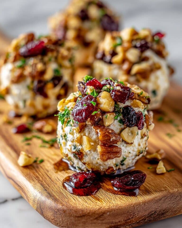 Cranberry Pecan Goat Cheese Balls Recipe