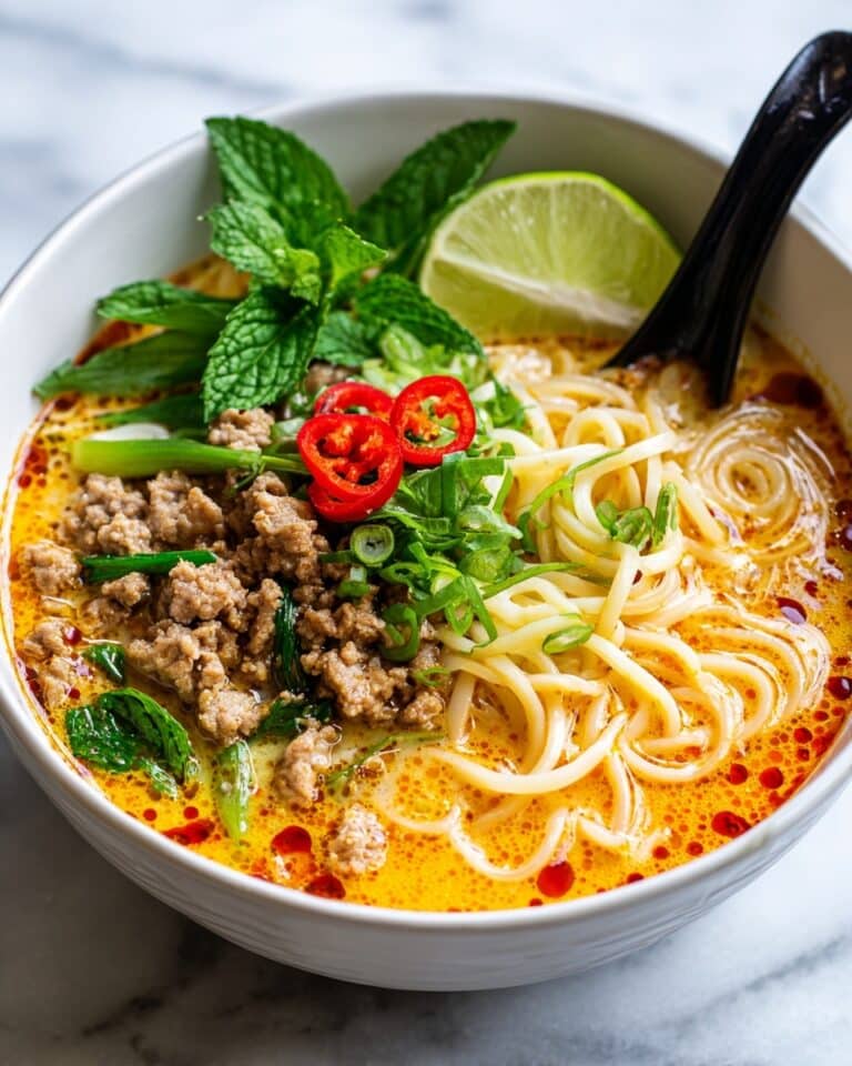 Thai Red Curry Noodle Soup Recipe