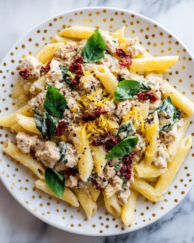 Creamy Sun-Dried Tomato Chicken Pasta Recipe