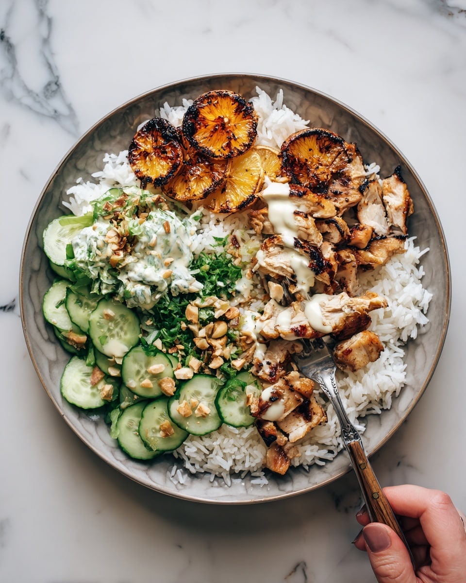 Spicy Chicken Yum Yum Rice Bowls Recipe - Recipe Image