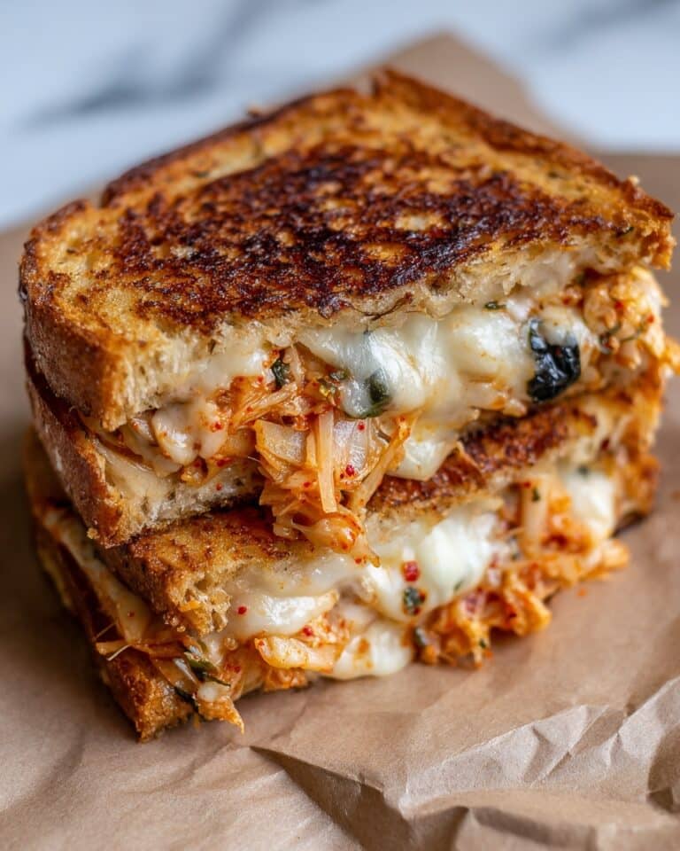 Kimchi Grilled Cheese Recipe