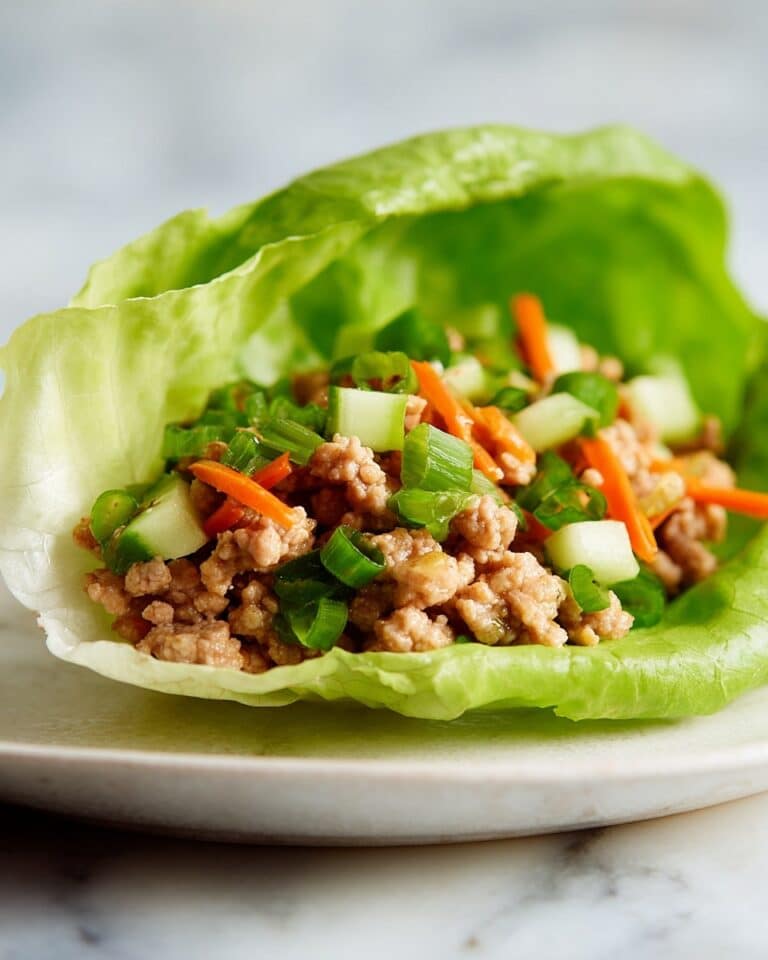 Turkey Lettuce Wraps Recipe