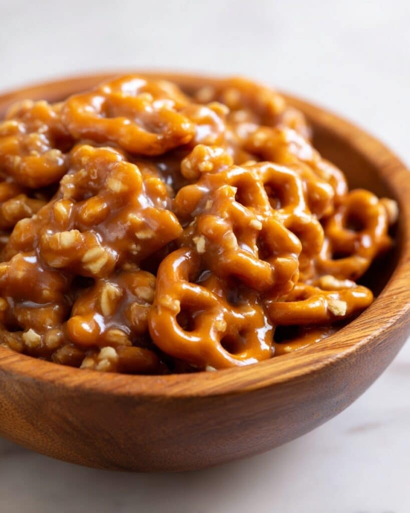 Butter Toffee Pretzels Recipe