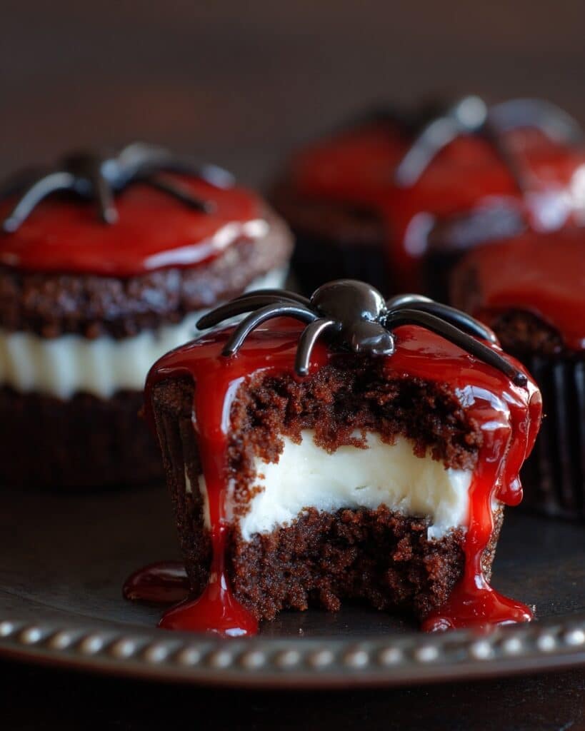 Vampire Bite Halloween Cupcakes Recipe