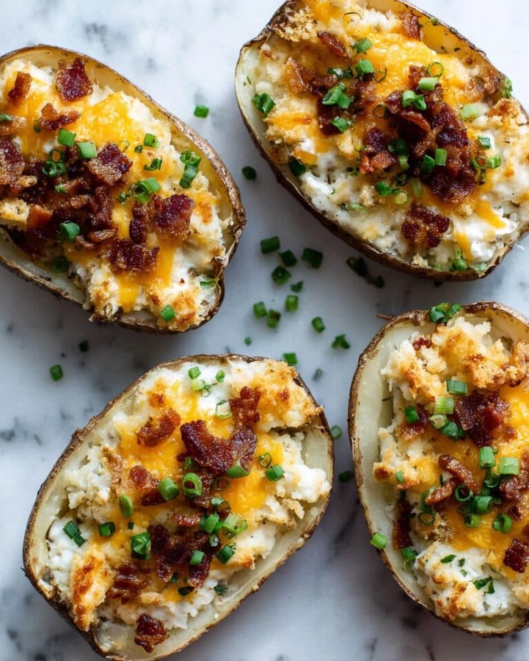 Jalapeno Popper Twice-Baked Potatoes Recipe