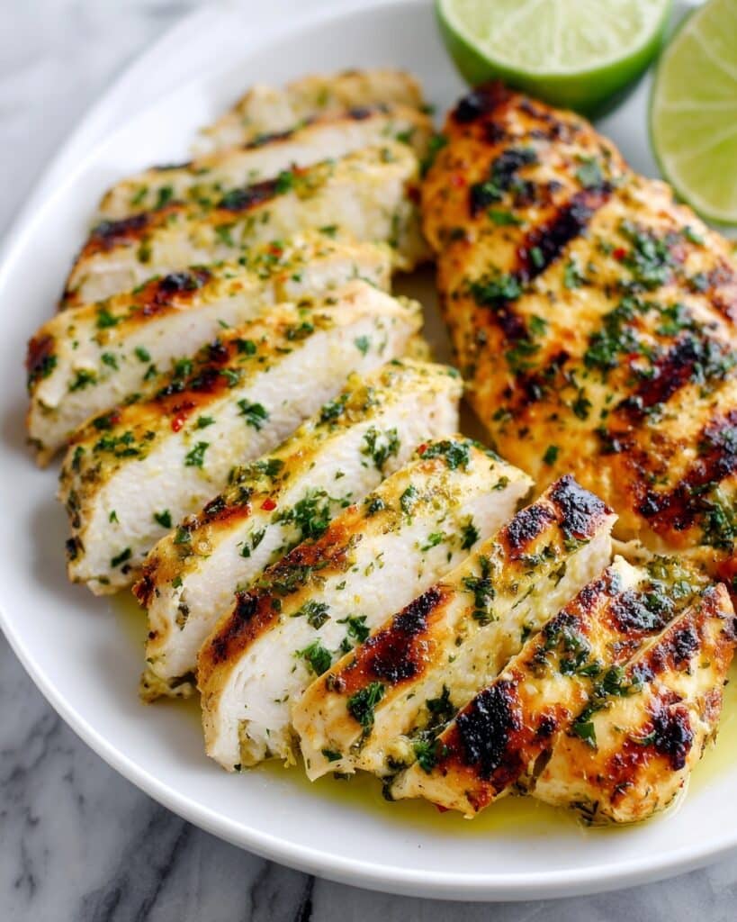 Grilled Salsa Verde Pepper Jack Chicken Recipe