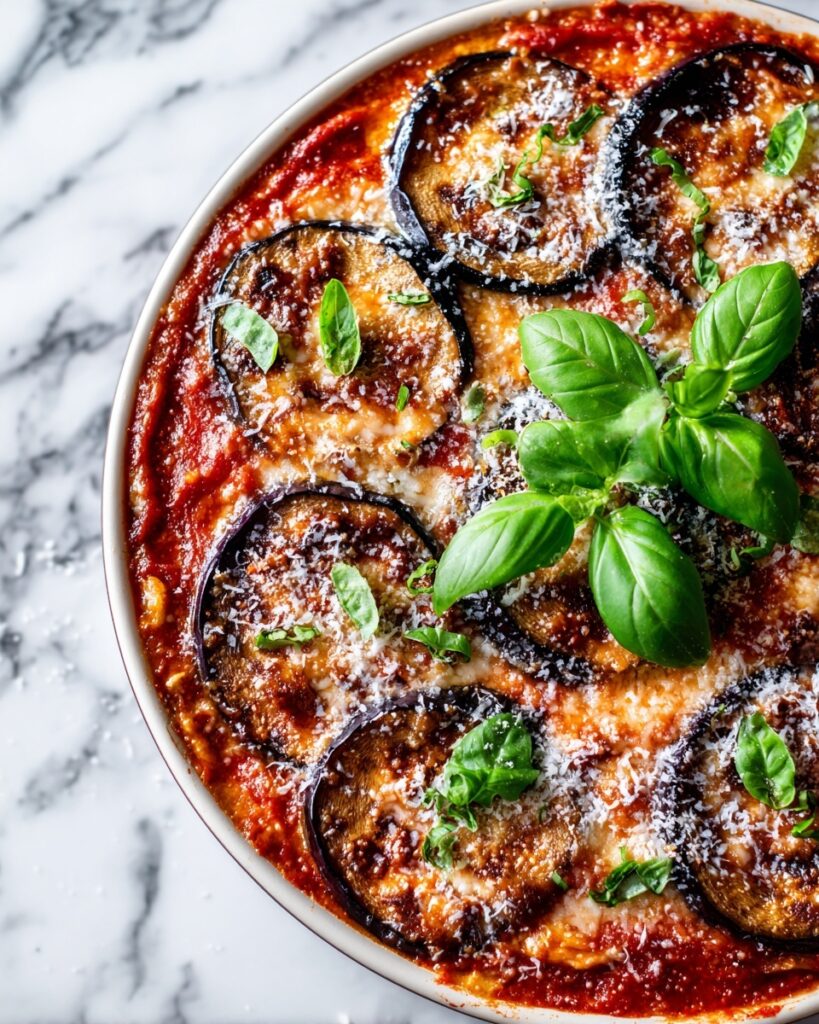 Skillet Eggplant Parmesan Recipe