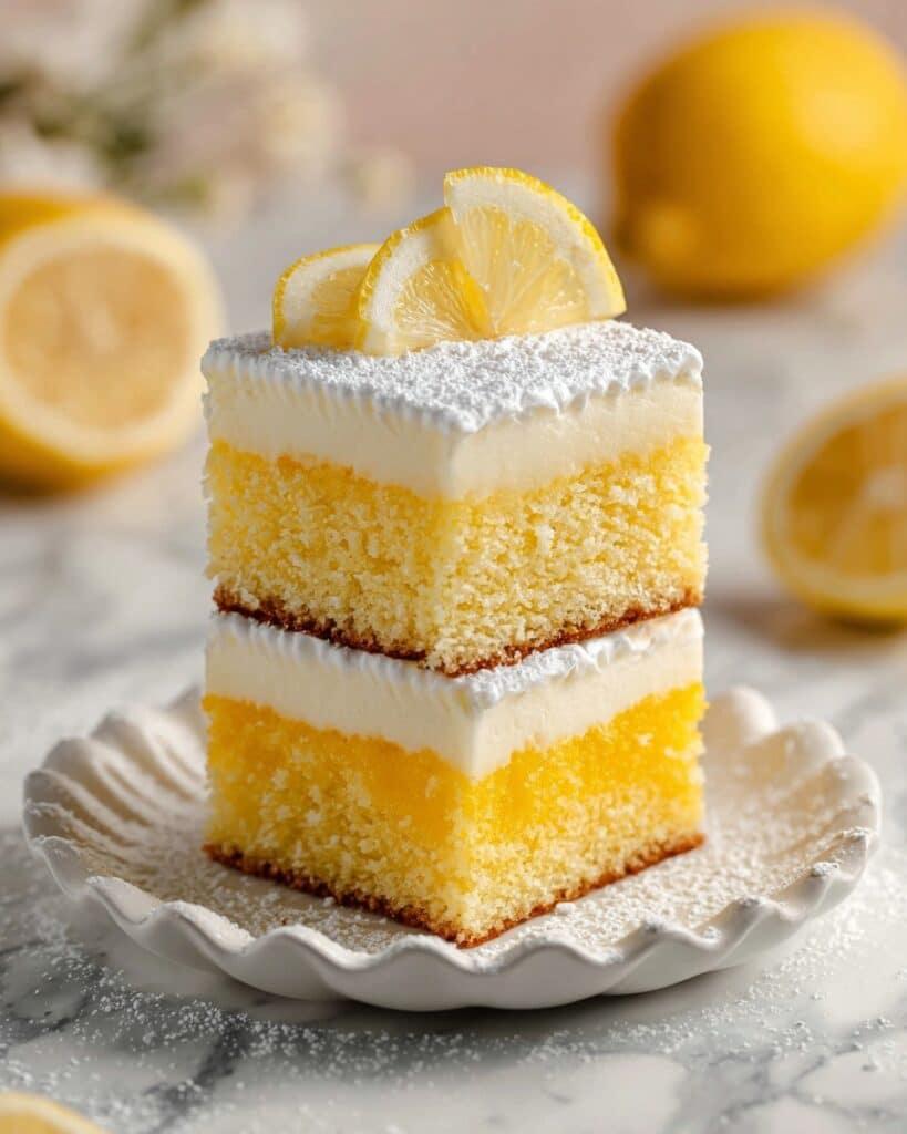 Lemon Gooey Butter Cake Recipe