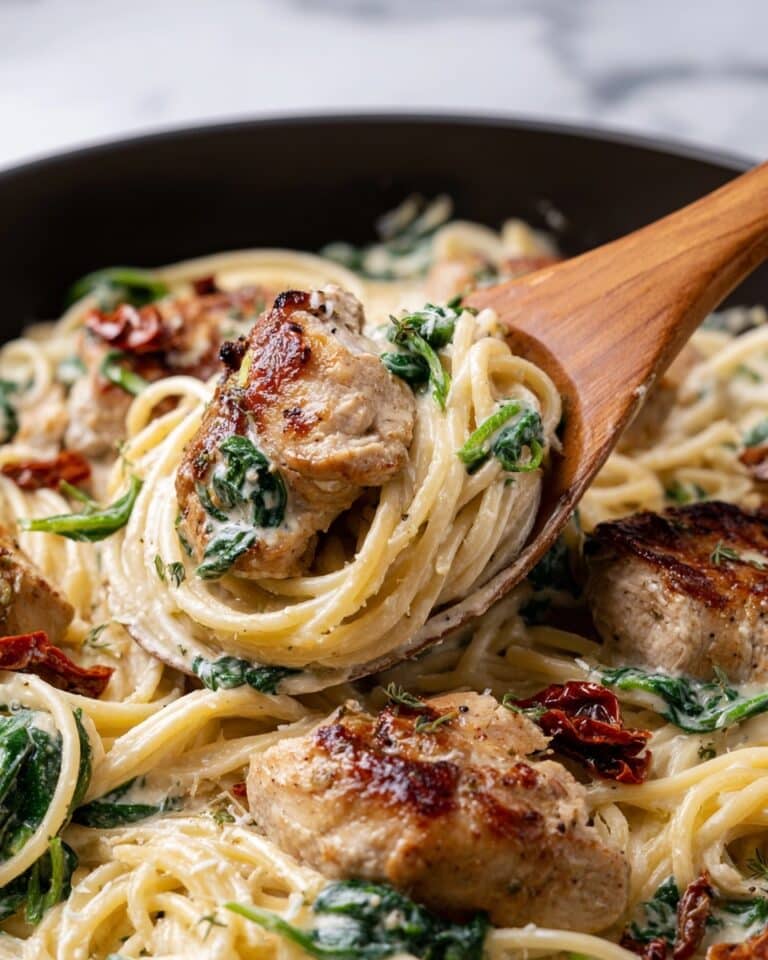 Tuscan Chicken and Spaghetti Squash Recipe