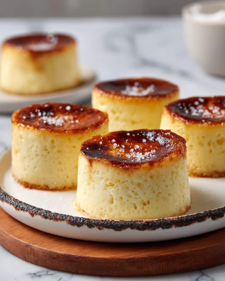 Mini Chinese Sponge Cakes with Nuts, Granola, and Berries Recipe