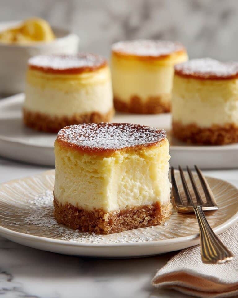 Quick Mini Japanese Cheesecakes Recipe
