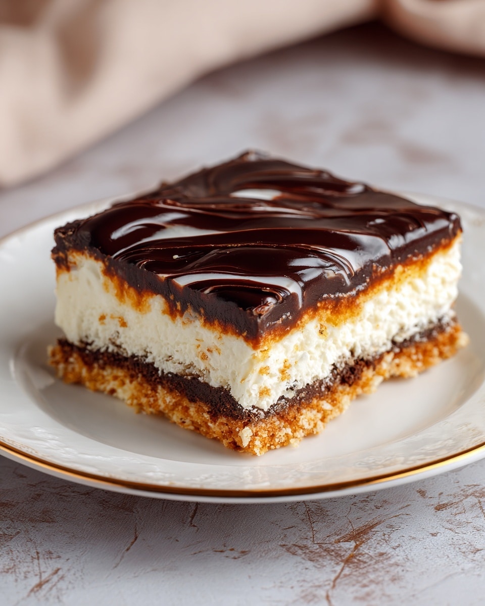 No-Bake Chocolate Eclair Cake Recipe - Recipe Image