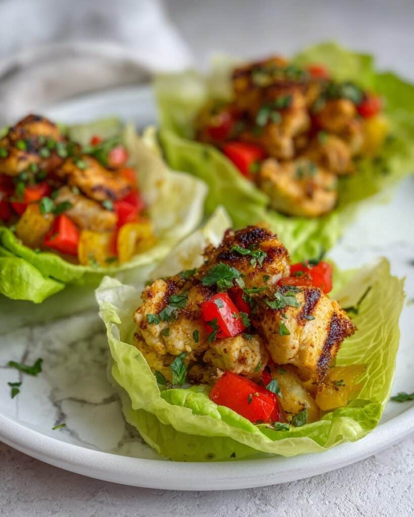 Citrus Herb Turkey Lettuce Wraps: A Fresh and Flavorful Dish Recipe