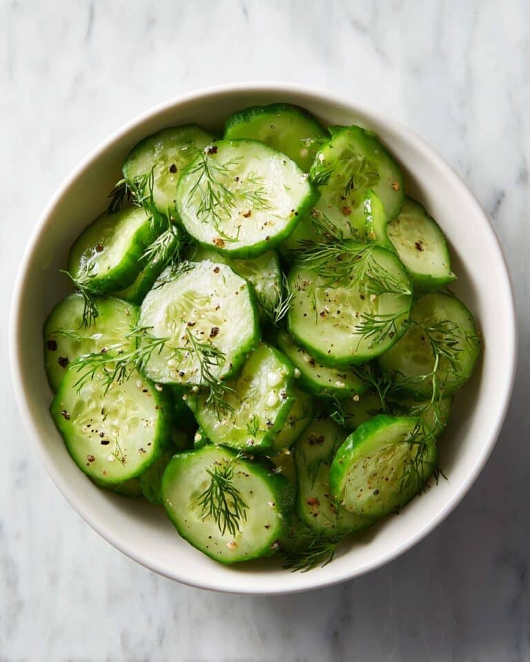 Cucumber Dill Salad Recipe
