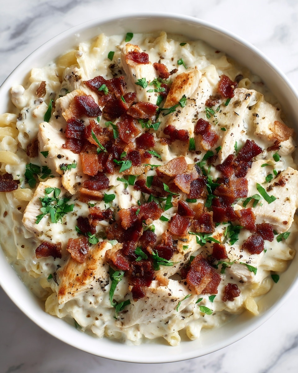 Chicken Ranch Macaroni and Cheese Recipe - Recipe Image