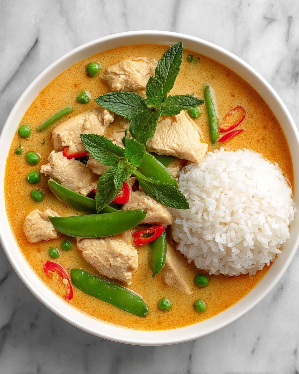 Thai Red Curry with Chicken Recipe - Recipe Image