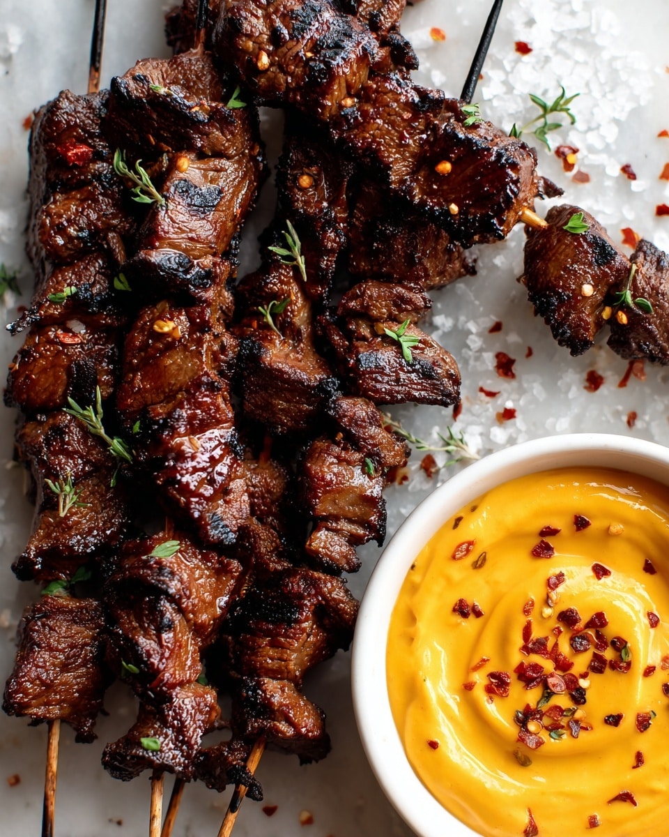 Bang Bang Chicken Skewers Recipe - Recipe Image