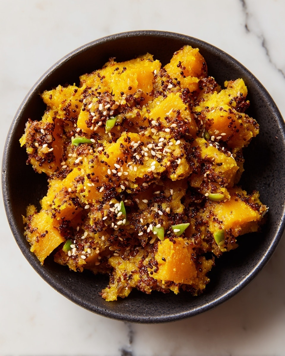 Hobak Beombeok (Korean Squash, Sweet Potato, and Bean Porridge) Recipe - Recipe Image