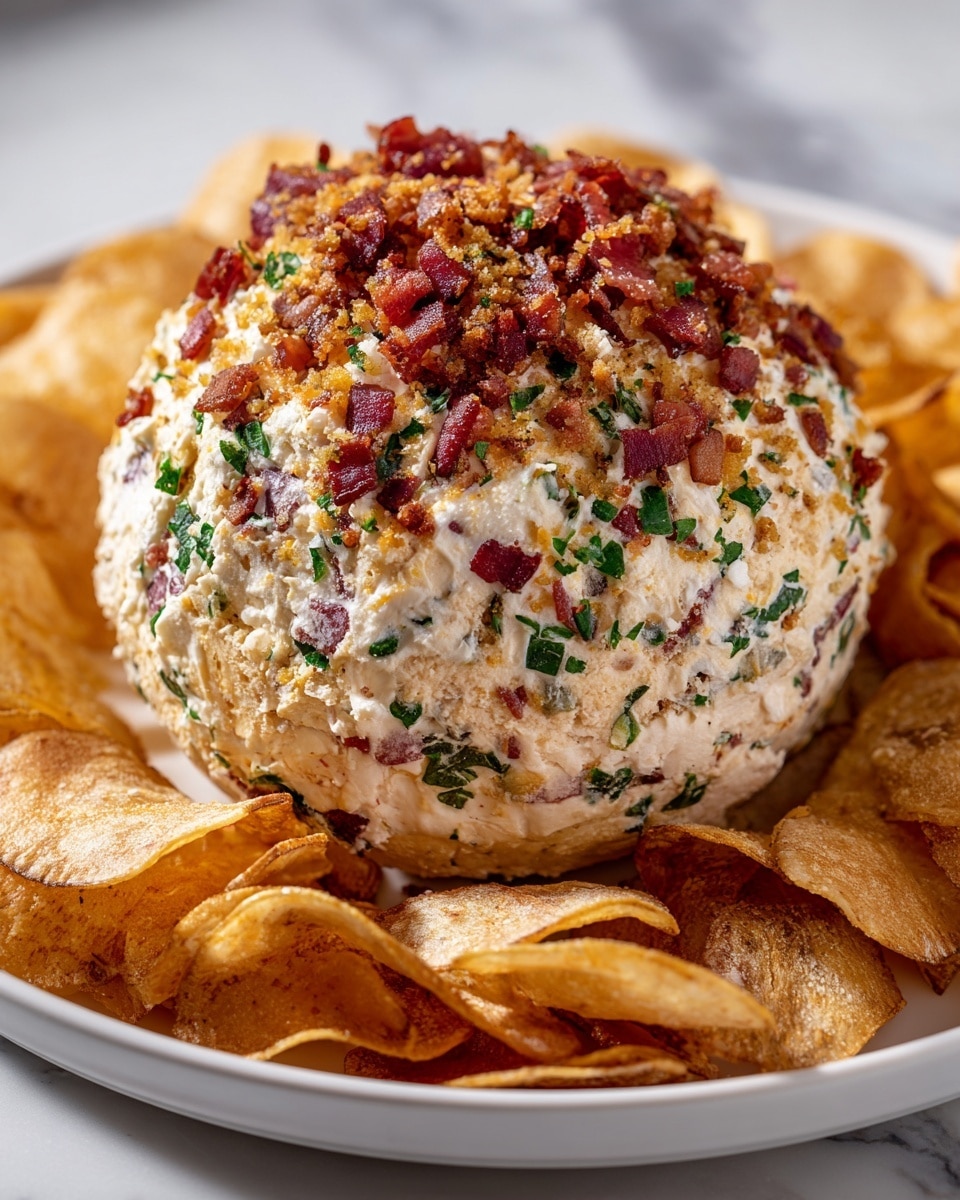 Chipped Beef Cheese Ball Recipe - Recipe Image