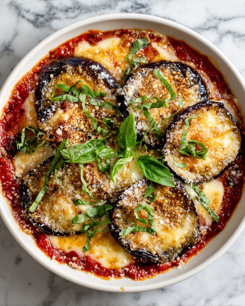 Skillet Eggplant Parmesan Recipe - Recipe Image